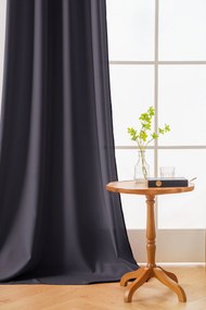 Záves OXFORD LIGHT 140x250 cm, tmavosivý Zavesenie: Riasiaca páska