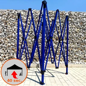 BRIMO Altánok 3x3m - s 3 stenami - Béžová 22