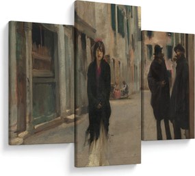 Obraz - John Singer Sargent, Street in Venice, reprodukcia (90x60 cm)