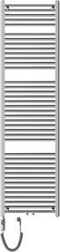 Mexen Mars, elektrické vykurovacie teleso 1800x500 mm + vykurovacia tyč 600 W, chrómová, W110-1800-500-2600-01