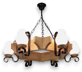 Brilagi - Luster na reťazi QUEEN 6xE14/40W/230V buk