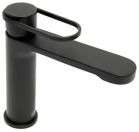 Umývadlová batéria SAT Fusion bez výpuste matná čierna SATBSFU271KPCC, 1 ks