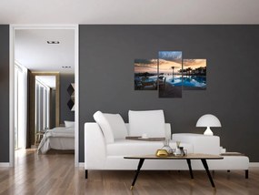 Obraz - Resort pri mori (90x60 cm)