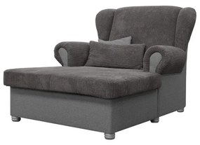 Taupe menčestrové kreslo Lord – Ropez
