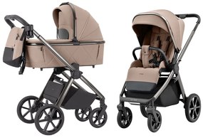 Detský kočík 2v1 CARRELLO Omega CRL-6530/1 2025 Fantastic Beige