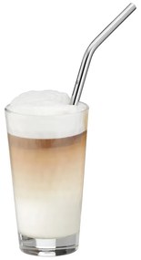 Set 6 antikoro slamiek s čistiacou kefkou WMF Profi, dĺžka 24 cm