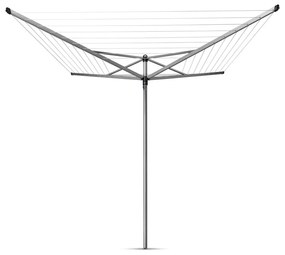 Vonkajší sušiak na bielizeň v striebornej farbe 50 m Topspinner – Brabantia