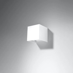 Sollux Lighting Nástenné svietidlo LUCA biela LED IP54