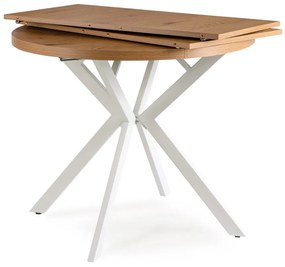 Stôl RENO 90–190 cm Dub Zlatý/Biely