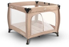 Detská skladacia ohrádka CARETERO Quadra brown