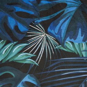 ZATEMŇOVACÍ ZÁVES NA KRÚŽKOCH LAZUR 140X250 CM VZOROVANÁ