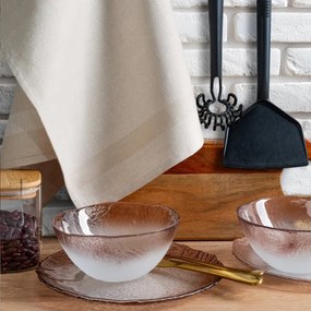 Sada kuchynských utierok OLIVIA 11 béžová