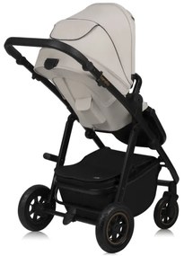 Lionelo - Kombinovaný kočík 3v1 AMBER PLUS Beige Sand