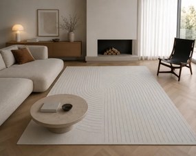 Koberec ZEN GARDEN 2403 biely