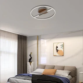 Moderné svietidlo NEDES LED svietidlo + diaľkový ovládač 60W J7306/W