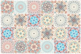 Sada 24 samolepiek Ambiance Flowers