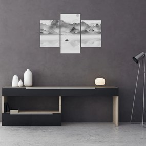Obraz - Japonské jazero (90x60 cm)