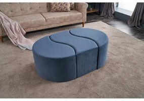 Svetlomodrý taburet Alya – Artie