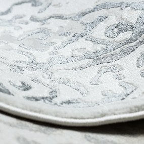 Dywany Łuszczów, Kusový koberec Allure 1961 white/grey, 160x220, šedá, kancelária