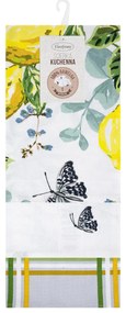 KUCHYNSKÁ UTIERKA LEMON SADA 3 KS 50X70 CM VZOROVANÉ