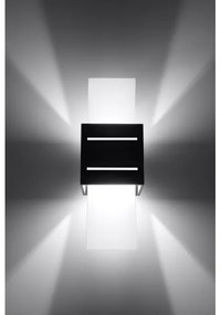 Nástenné svietidlo LORETO 1xG9/40W/230V čierna