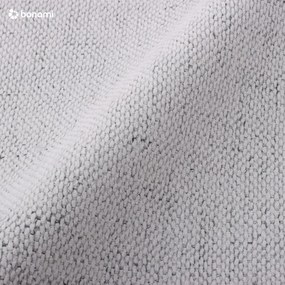 Svetlosivá čalúnená dvojlôžková posteľ s úložným priestorom s roštom 160x200 cm Jagna – Bobochic Paris