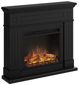 Tagu elektrický krb Larsen Deep Black, 1500 W, LED