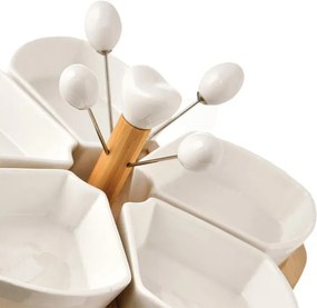 Servírovací set s napichovátkami WHITELINE