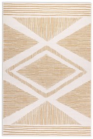 ELLE Decoration koberce Kusový koberec Gemini 106017 Ochre z kolekcie Elle – na von aj na doma - 160x230 cm