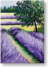 Maľovaný obraz na stenu KRAJINA