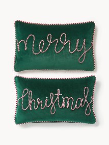 Zamatové poťahy na vankúše Jolly, 2 ks