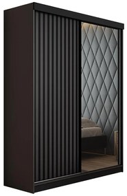 Skriňa Malani 138 L grafit / dvierka grafit