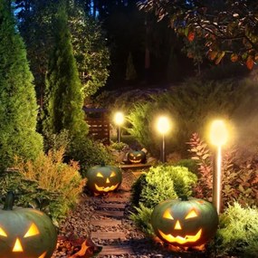 Vonkajšia lampa 1xGU10/35W/230V IP54 80 cm čierna