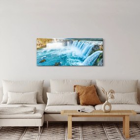 Obraz - Vodopády (120x50 cm)