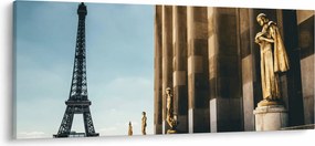 Obraz z Trocaderského námestia, Paríž (120x50 cm)