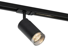 Moderné bodové svetlo s dymovým krúžkom pre 1-fázový koľajnicový systém GU10 50 mm - Iconic Jeana