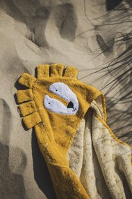 Detská osuška s kapucňou Mr. Lion - 70 x 130 cm