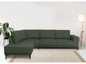 Kaki rohová pohovka (ľavý roh) Copenhagen – Scandic