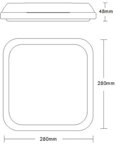 Lucide 79193/24/31 - LED Kúpeľňové svietidlo TISIS LED/24W/230V IP54