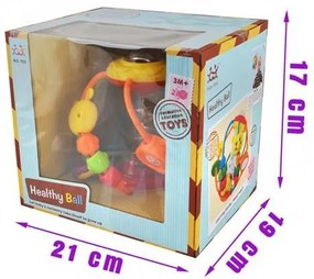 Huile Toys ISO 1387 Viacúčelová hrkálka - guľa