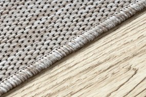 Behúň SIZAL FLOORLUX 20608, koniczyna marokánka, trellis strieborný  / čierny