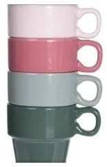 EH 4-dielna sada hrnčekov Teracotta, 180 ml