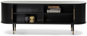 TV stolek Clemente 58 cm černý