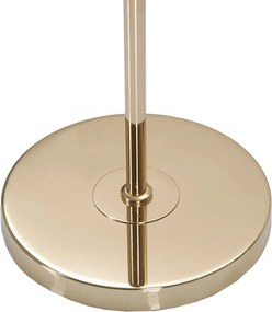 Stojacia lampa Move 161 cm zlatá/biela
