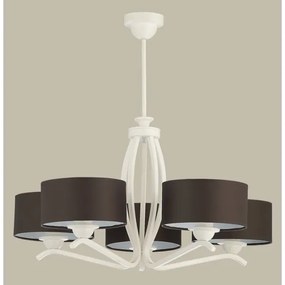 Jupiter 1192 - Závesné svietidlo KASZMIR 5xE27/60W/230V