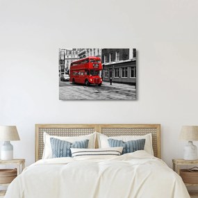 Obraz -Londýn s autobusom (90x60 cm)