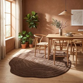 Hnedý koberec 160x230 cm Pebble – ESTE