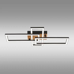 Stropné svietidlo Alma 3P WOOD AC-AL3PWOL 20W PL3