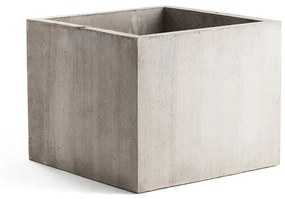 Betónový kvetináč, 1000x1000 mm, šedý
