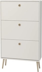 AKCIA Biely výklopný botník PRIMO II. akosť